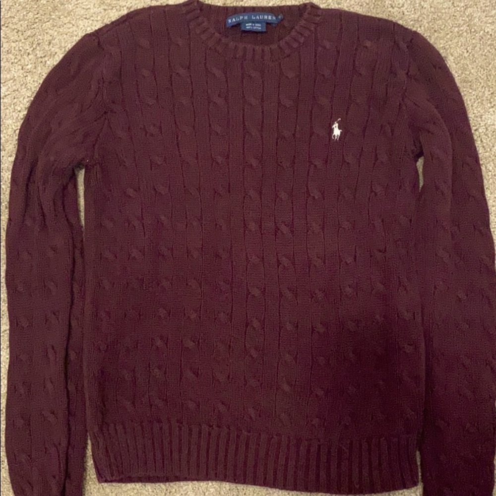 Ralph Lauren cable knit sweater